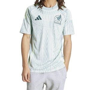Adidas Man’s Mexico 2024 Away Green Soccer Jersey